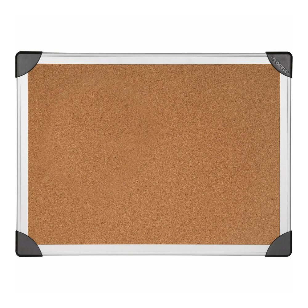 Lorell Corkboard - 48" Board Height x 72" Board Width - Cork Surface - Resist Warping, Durable, Laminated, Resilient - Aluminum Frame - 1 Each. Picture 8