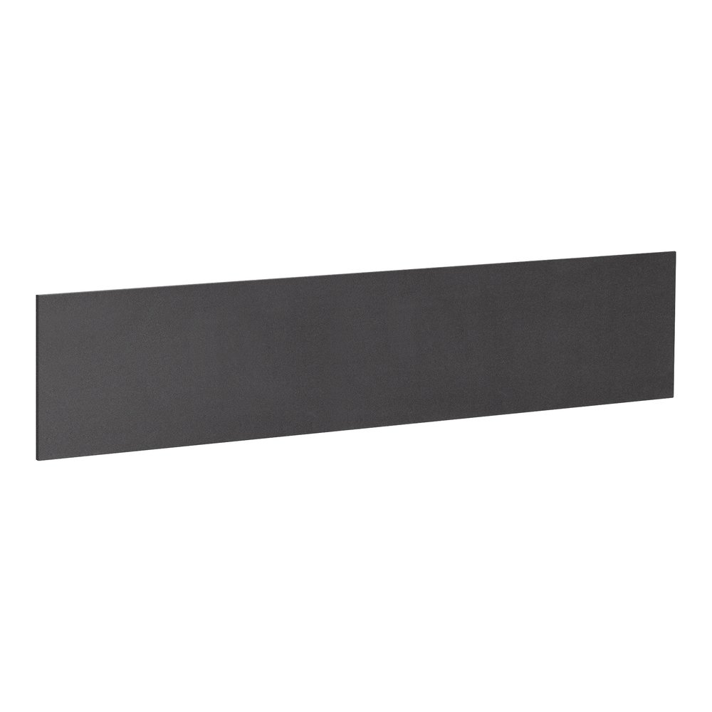 Lorell Essentials Series Hutch Tackboards - 16.50" Board Height x 45" Board Width x 0.50" Board Depth - Black Fabric Surface - Laminated - 1 Each. Picture 6