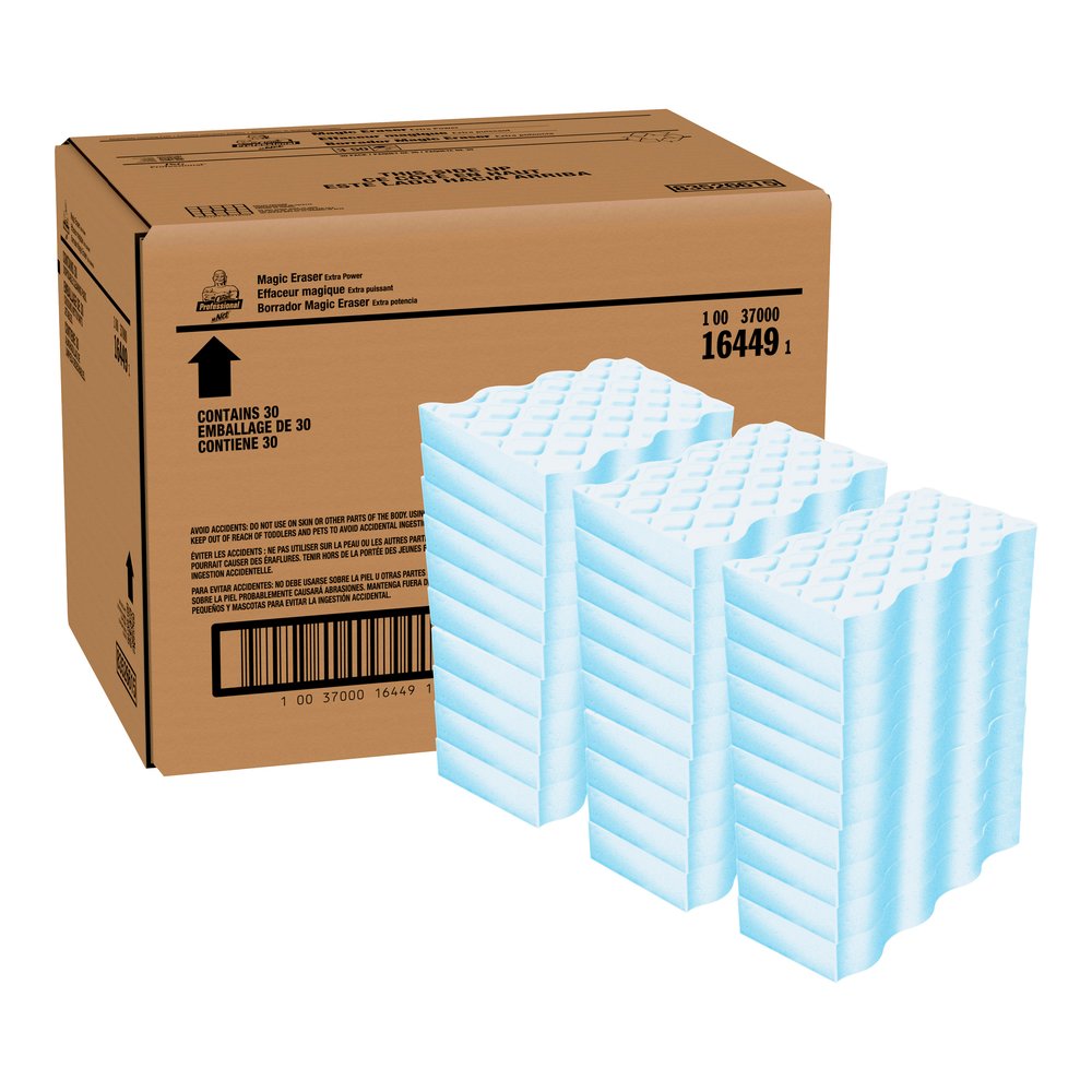 Mr. Clean Extra Durable Magic Eraser Cleaning Pads - For Wall, Floor, Baseboard, Blinds, Door, Stove Top, Refrigerator, Switch Plate - Pad - Recommended For: Dirt Remover, Scuff Mark Remover, Grease R. Picture 6