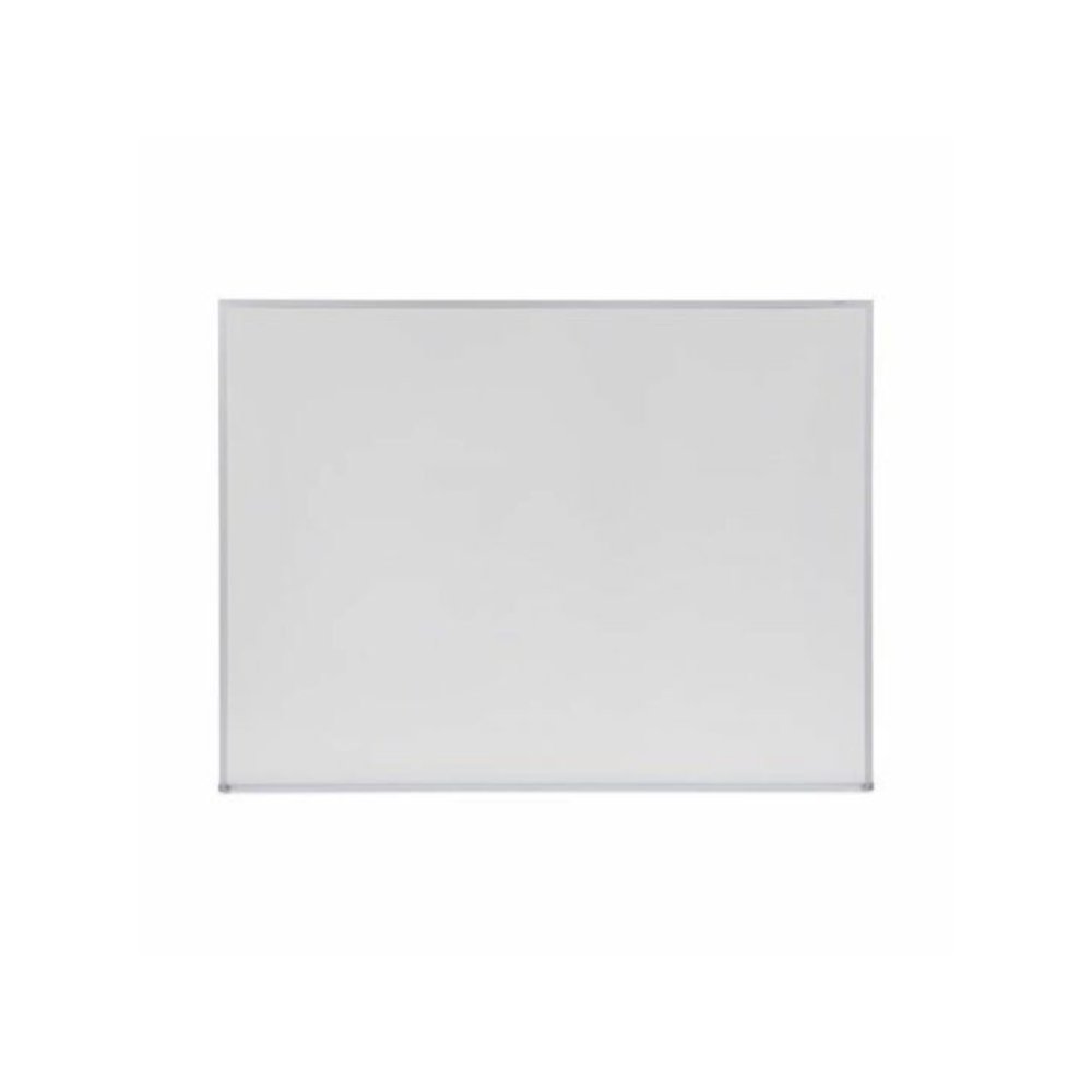 Universal Dry Erase Board - 48" (4 ft) Width x 36" (3 ft) Height - White Melamine Surface - Anodized Aluminum Frame - 1 Each. Picture 2