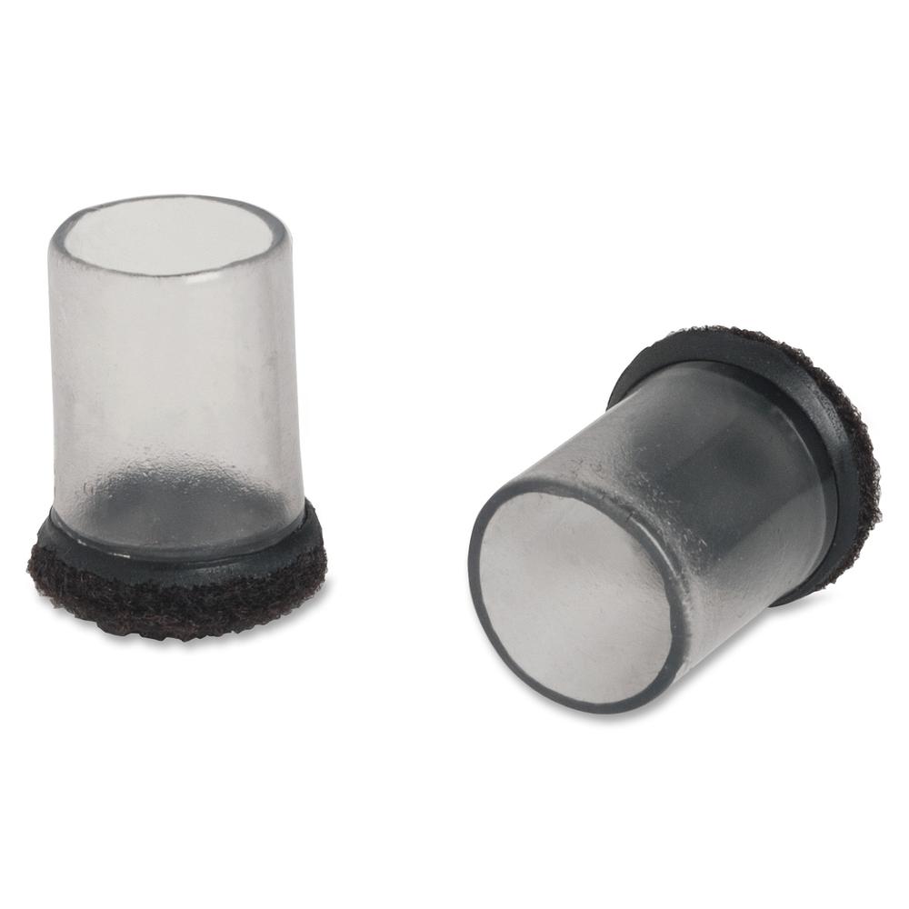 Lorell Sleeve Floor Protectors - Clear - 8/Pack. Picture 3
