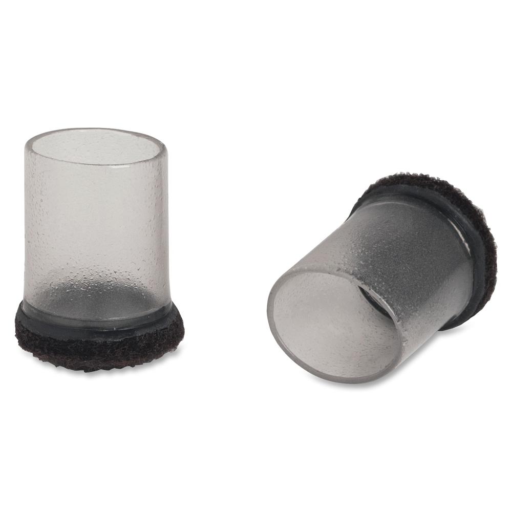 Lorell Sleeve Floor Protectors - Clear - 8/Pack. Picture 5