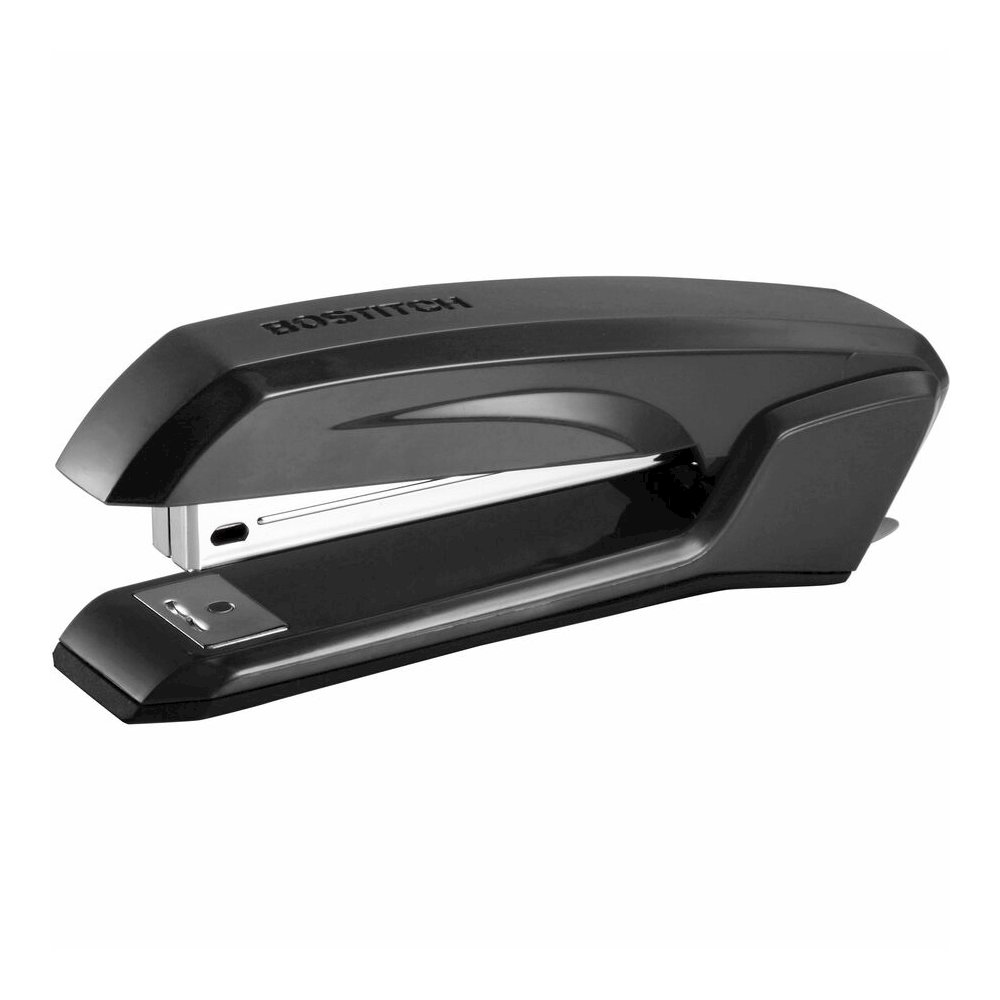 Bostitch Ascend Stapler - Staples Upto 20 Sheet - Holds Upto 210 Staple - Full Strip - Staple Size: 0.25" - 3.62" Throat Depth - Top Loading - Black - 1 Each. Picture 8