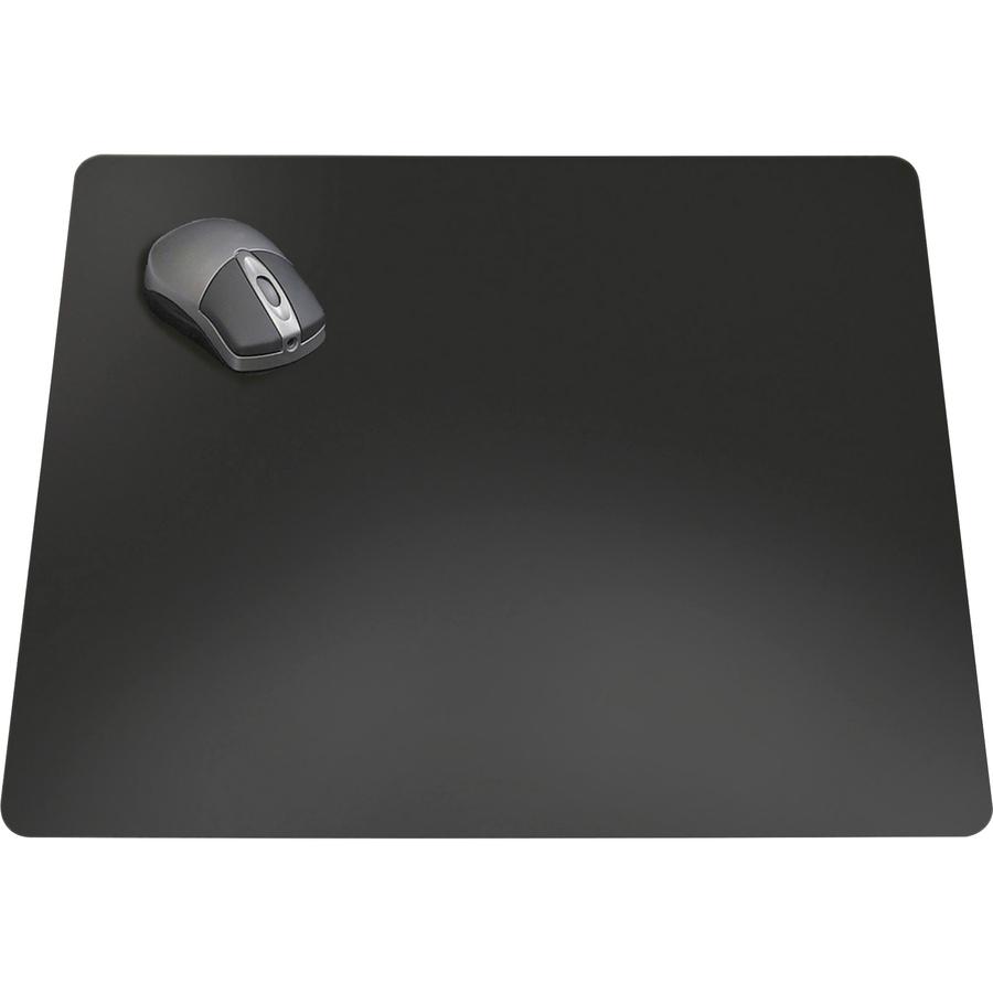 Artistic Rhino II Antimicrobial Protective Desk Pads - Rectangular - 24" Width x 17" Depth - Polyvinyl Chloride (PVC) - Black. Picture 3