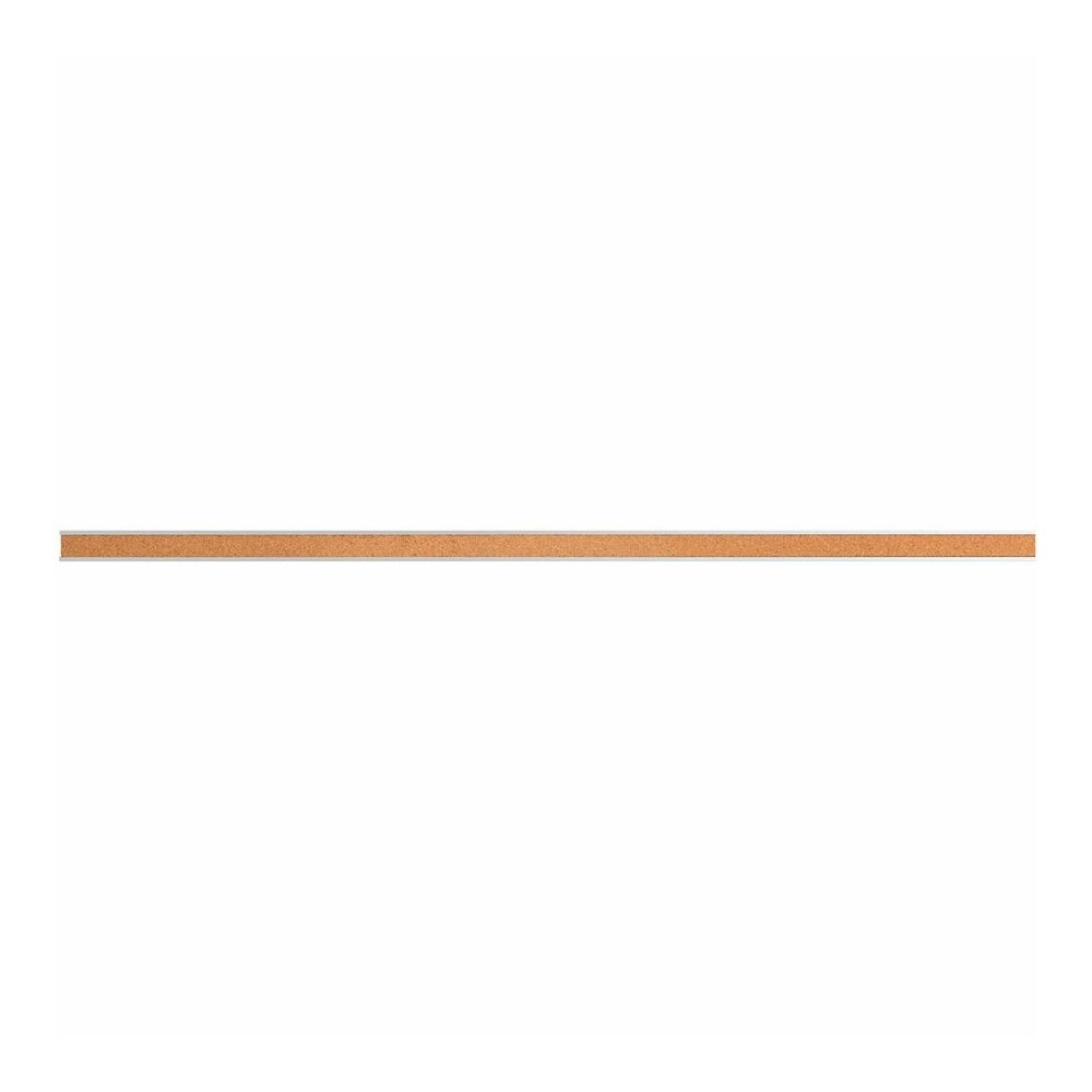Lorell Cork Strip Bulletin Bar - 18" Board Width - Cork Surface - Self-healing, Fade Resistant, Self-sealing - Anodized Aluminum Frame - 1 Each. Picture 5