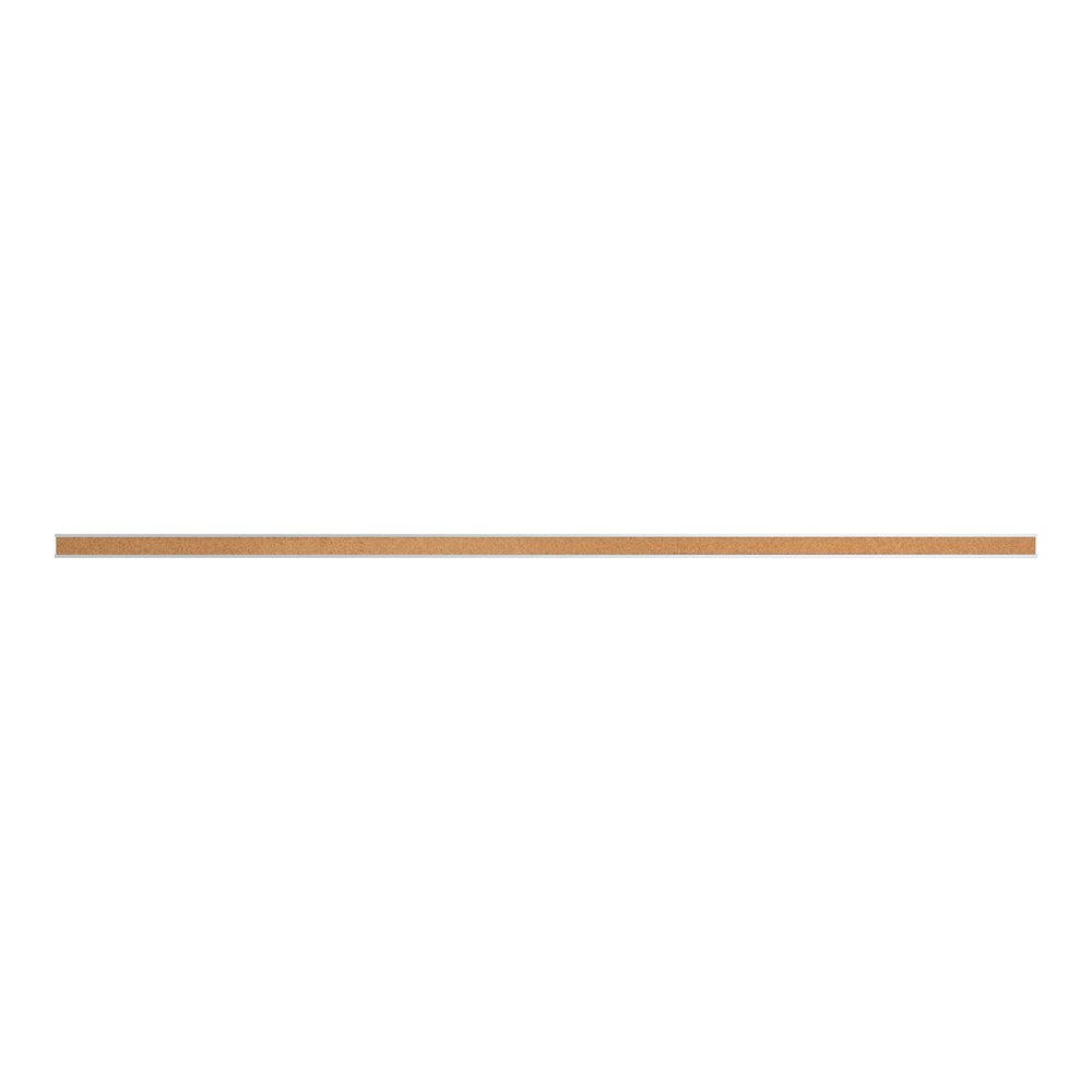 Lorell Cork Strip Bulletin Bar - 36" Board Width - Cork Surface - Self-healing, Fade Resistant, Self-sealing - Anodized Aluminum Frame - 1 Each. Picture 4