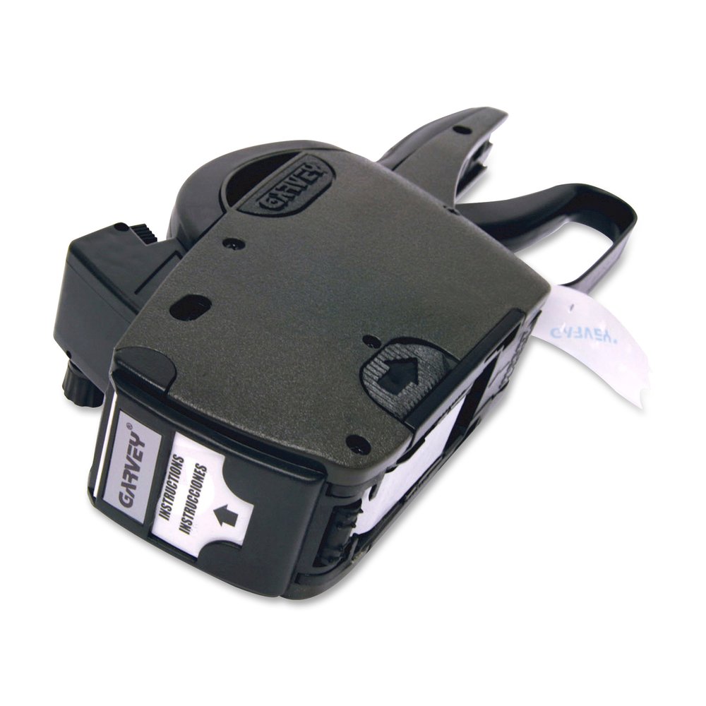 Consolidated Stamp One-line Pricemarking Label Gun - Label - 0.81" x 0.44" - Black - Rubberized Grip, Jam-free, Drop-in Loading, Fast-drying. Picture 5