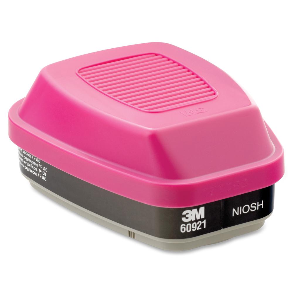 3M 60921 Organic Vapor Cartridge/Filter - Reusable - 2 / Box. Picture 2