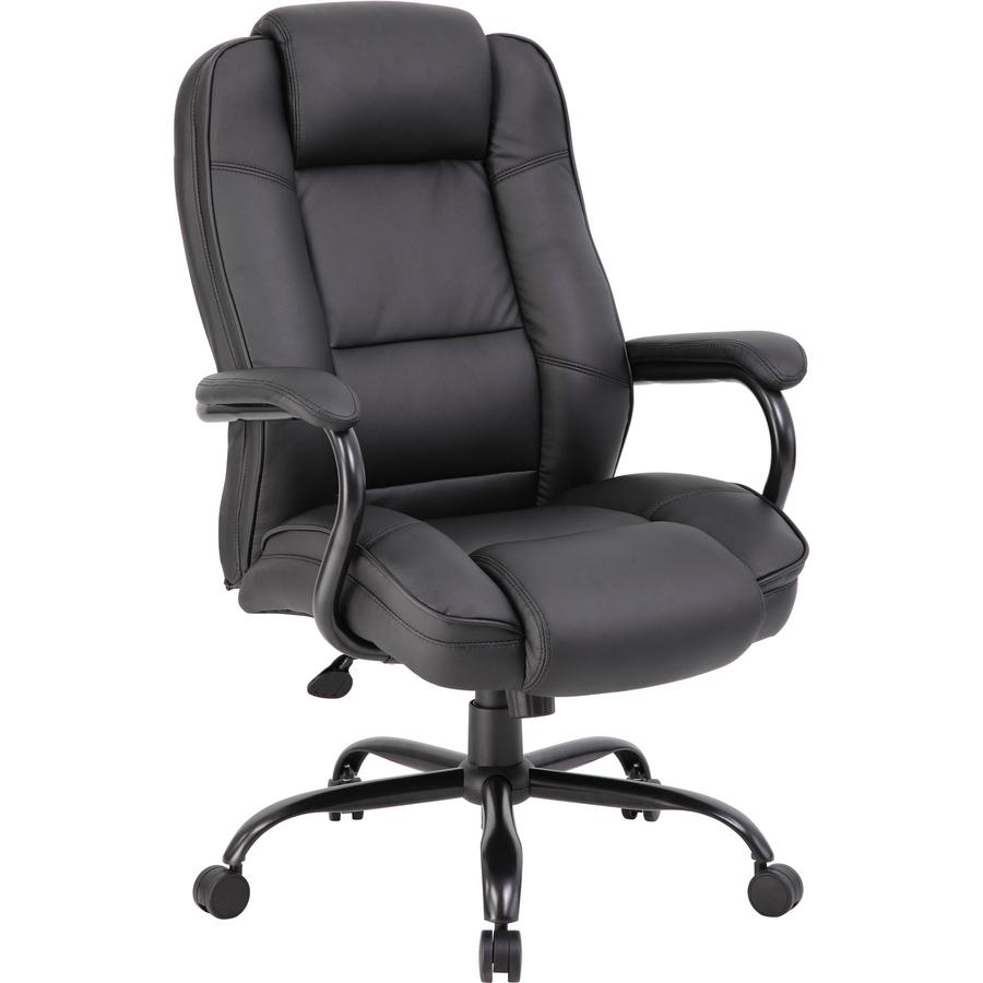 Boss Executive Chair - Black Seat Color - Black Back Color - 1 Each. Picture 13