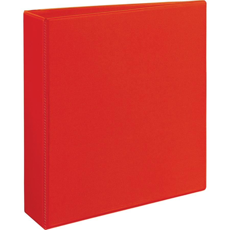 Avery&reg; Heavy-Duty View 3 Ring Binder - 2" Binder Capacity - Letter - 8 1/2" x 11" Sheet Size - 540 Sheet Capacity - 3 x Ring Fastener(s) - 4 Pocket(s) - Polypropylene - Recycled - Pocket, Heavy Du. Picture 5
