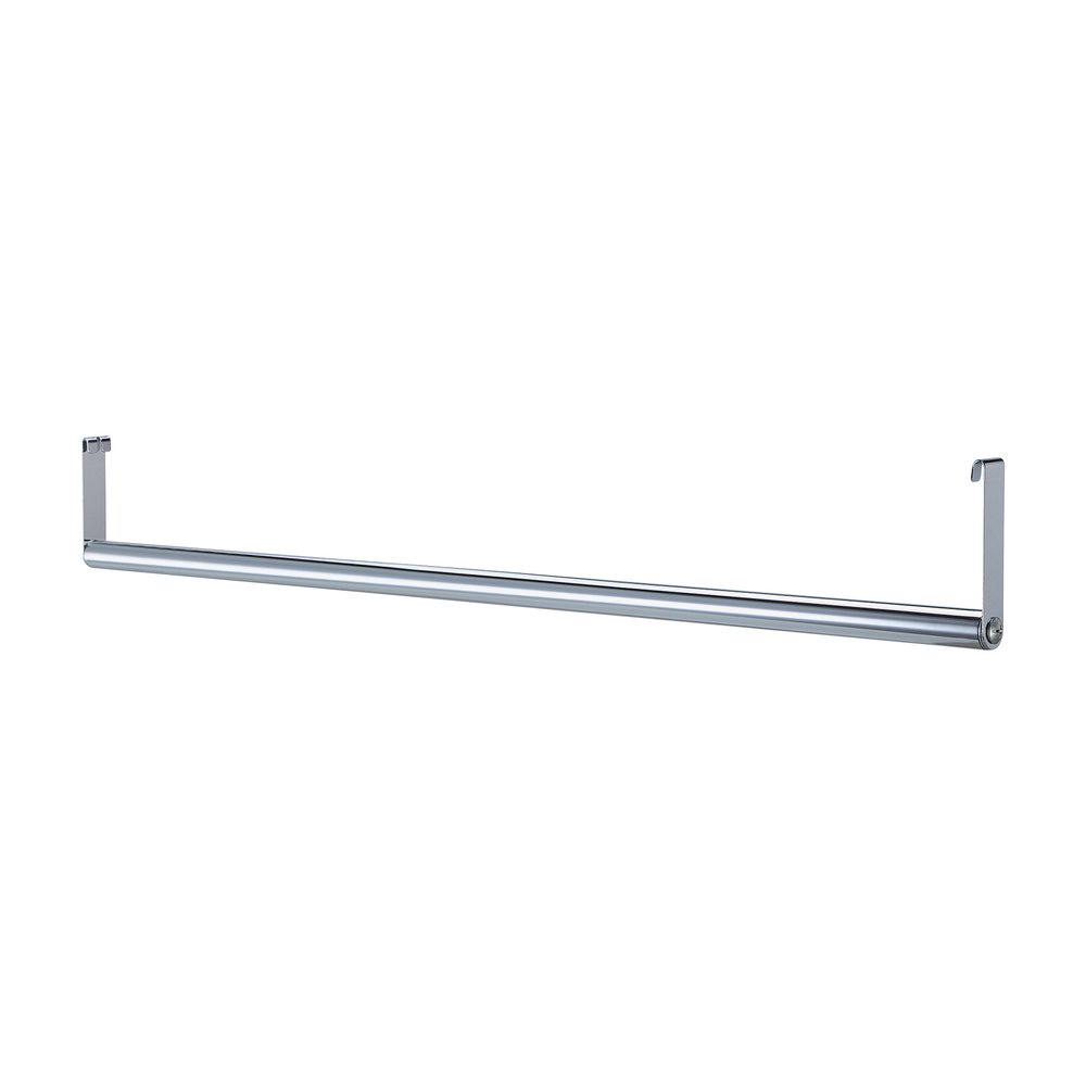 Lorell Industrial Wire Shelving Garment Hanger Bar - x 36" Length - for Garment, Coat - Chrome - 1 Each. Picture 5