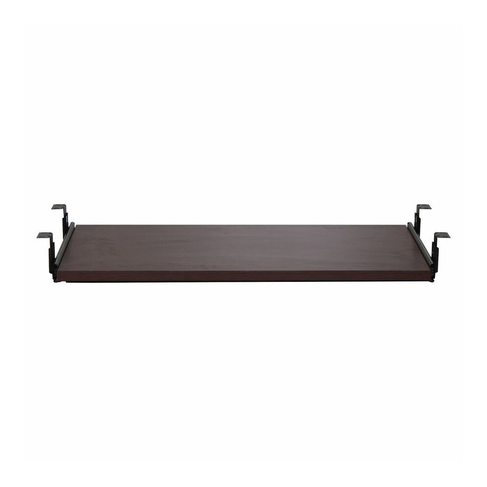 Lorell Universal Keyboard Tray - 25.6" Width x 15.1" Depth - Mahogany - 1 Each. Picture 7