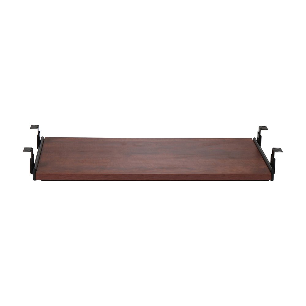 Lorell Keyboard Tray - 25.6" Width x 15.1" Depth - Cherry - 1 Each. Picture 5