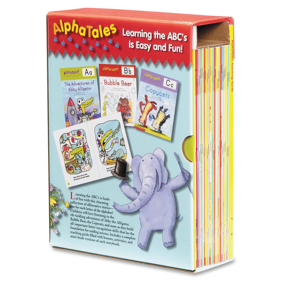 Scholastic Res. Pre-K AlphaTales Book Set Printed Book - Softcover - Grade Pre K-1. Picture 4