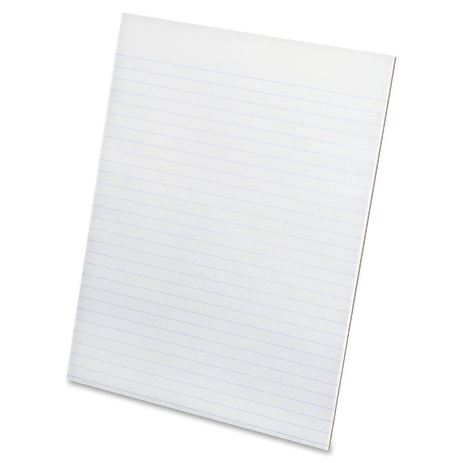 Ampad Evidence Glue - Top Ruled Pads - Letter - 50 Sheets - Glue - Narrow Ruled Margin - 15 lb Basis Weight - Letter - 8 1/2" x 11" - 0.18" x 8.5" x 11" - White Paper - Padded, Sturdy Back, Chipboard . Picture 2