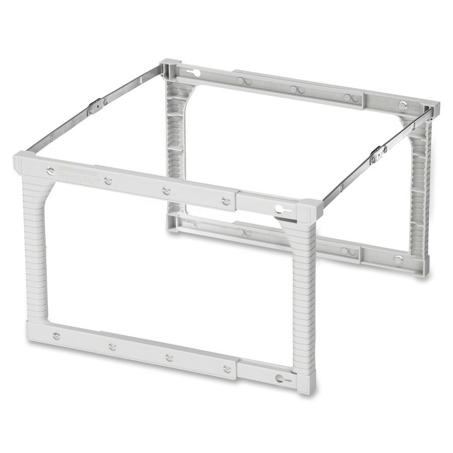 Pendaflex Folder Frames - Letter, Legal - Metal - Light Gray - 1 / Box. Picture 2