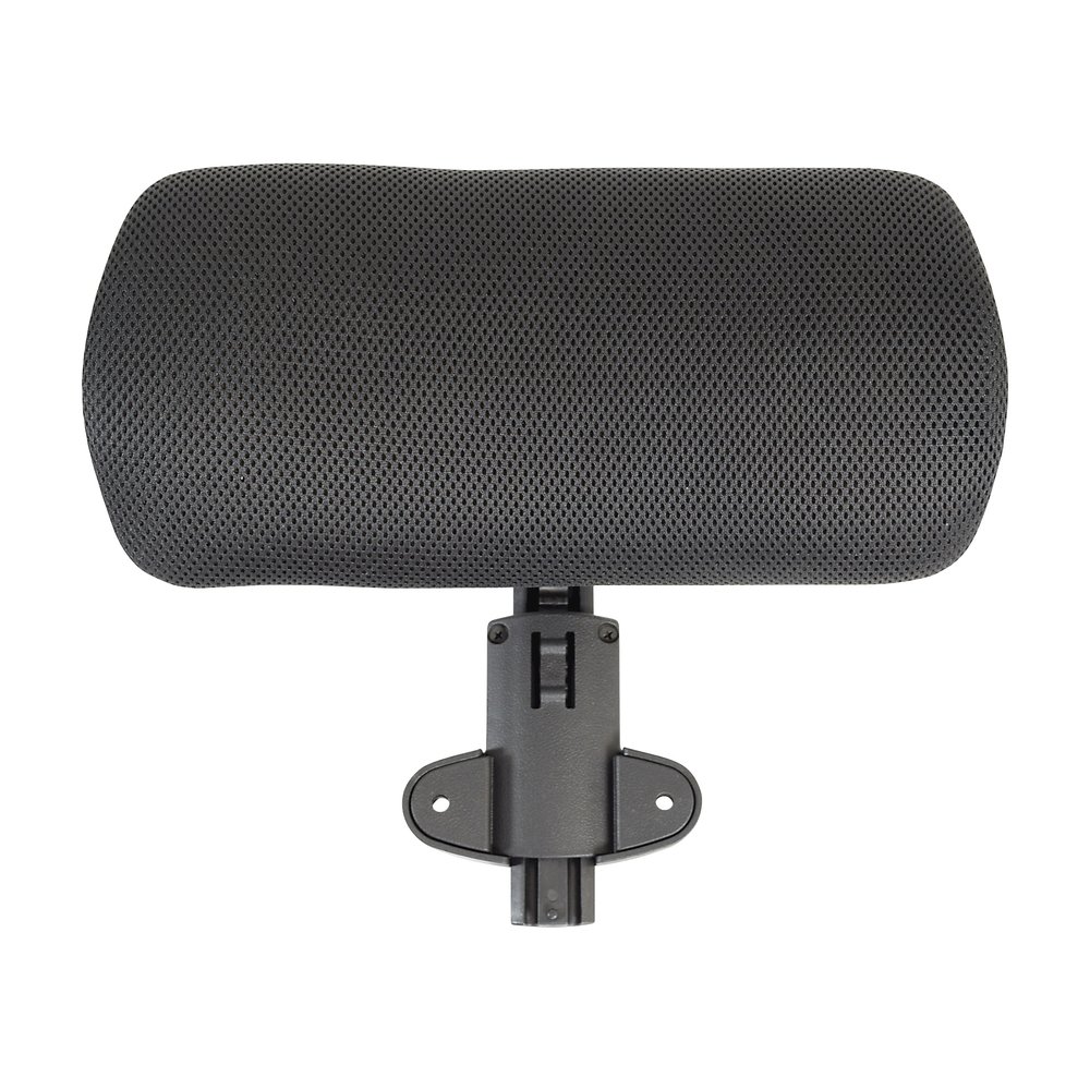 Lorell Ergomesh Executive Chair Headrest - Black - 1 Each. Picture 6