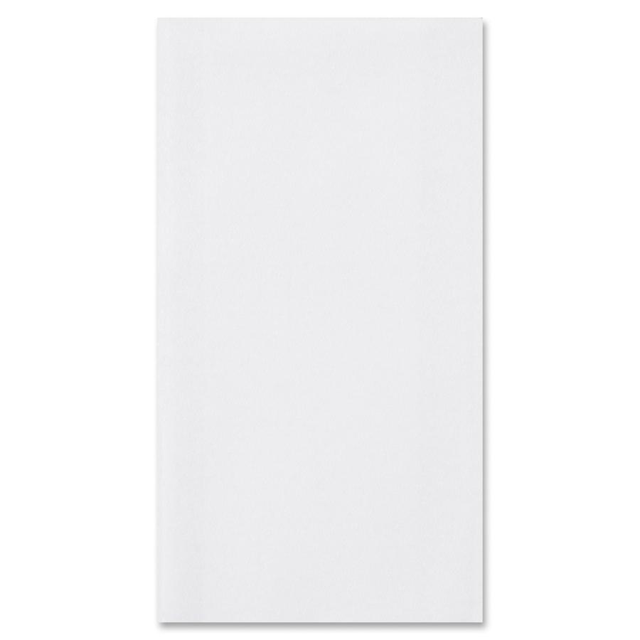 Linen-Like Hoffmaster Guest Towels - Multifold - 12" Width x 17" Length - White - 125/Pack - 4 / Carton. Picture 2