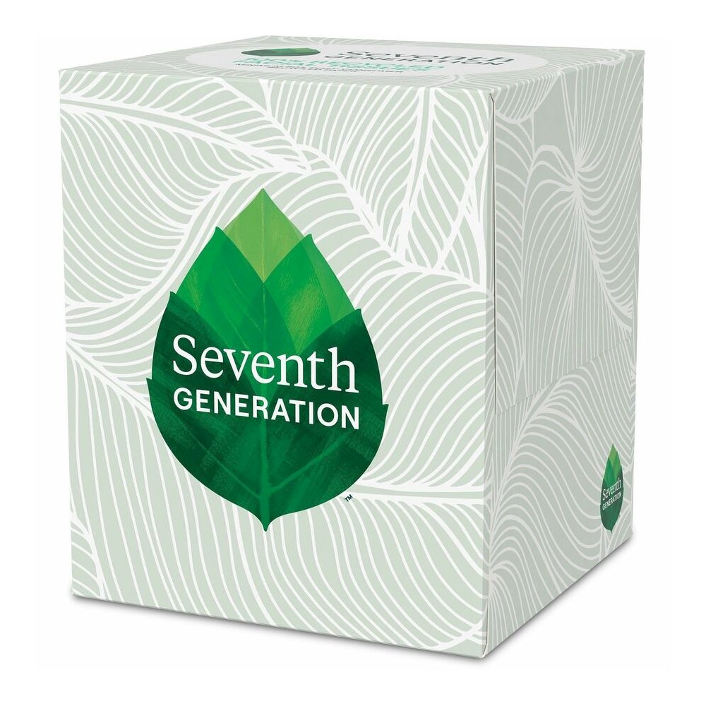 Seventh Generation 100% Recycled Facial Tissues - 2 Ply - White - Paper - 85 Per Box - 36 / Carton. Picture 3