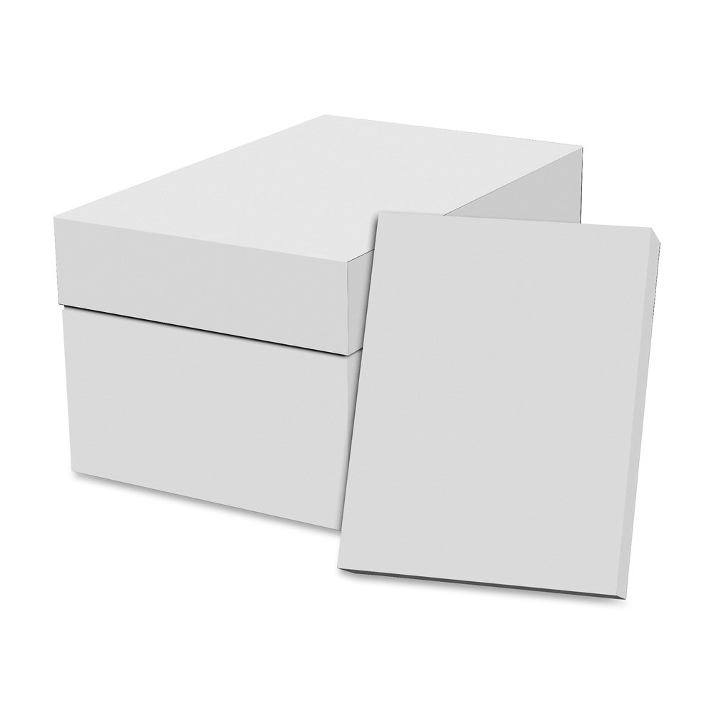 PBT Economy Copy Paper - White - Letter - 8 1/2" x 11" - 500/Pack - 40 / Pallet. Picture 2