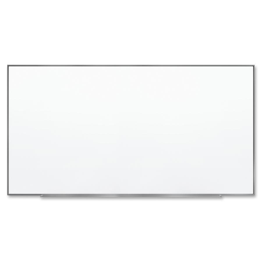 Quartet Fusion Nano-Clean Magnetic Dry-Erase Board - 96" (8 ft) Width x 48" (4 ft) Height - White Surface - Silver Aluminum Frame - Horizontal/Vertical - Magnetic - 1 Each. Picture 2