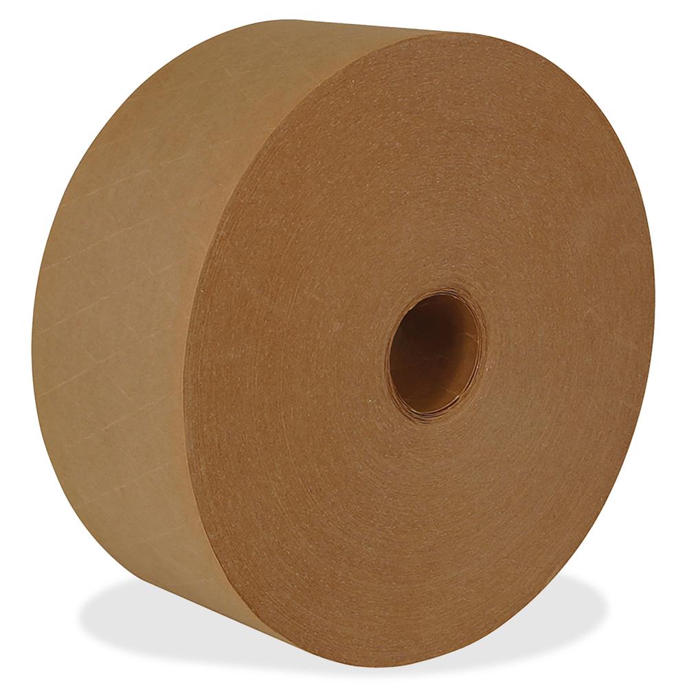 ipg Medium Duty Water-activated Tape - 125 yd Length x 2.83" Width - Natural - Weather Resistant - For Sealing, Packing - 1 Carton. Picture 2