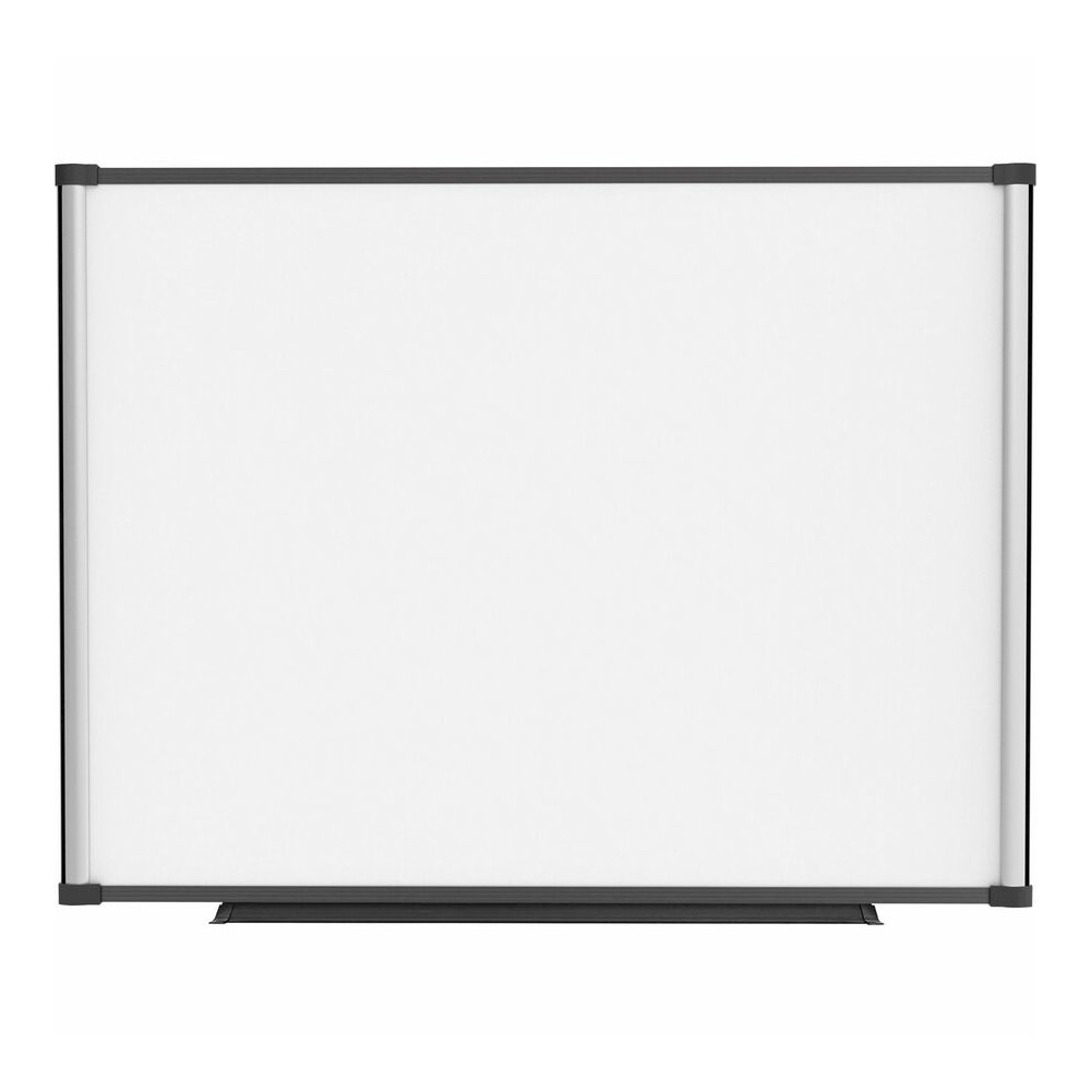 Lorell Magnetic Dry-erase Board - 48" (4 ft) Width x 36" (3 ft) Height - Aluminum Steel Frame - Rectangle - Magnetic - Marker Tray - 1 Each. Picture 7