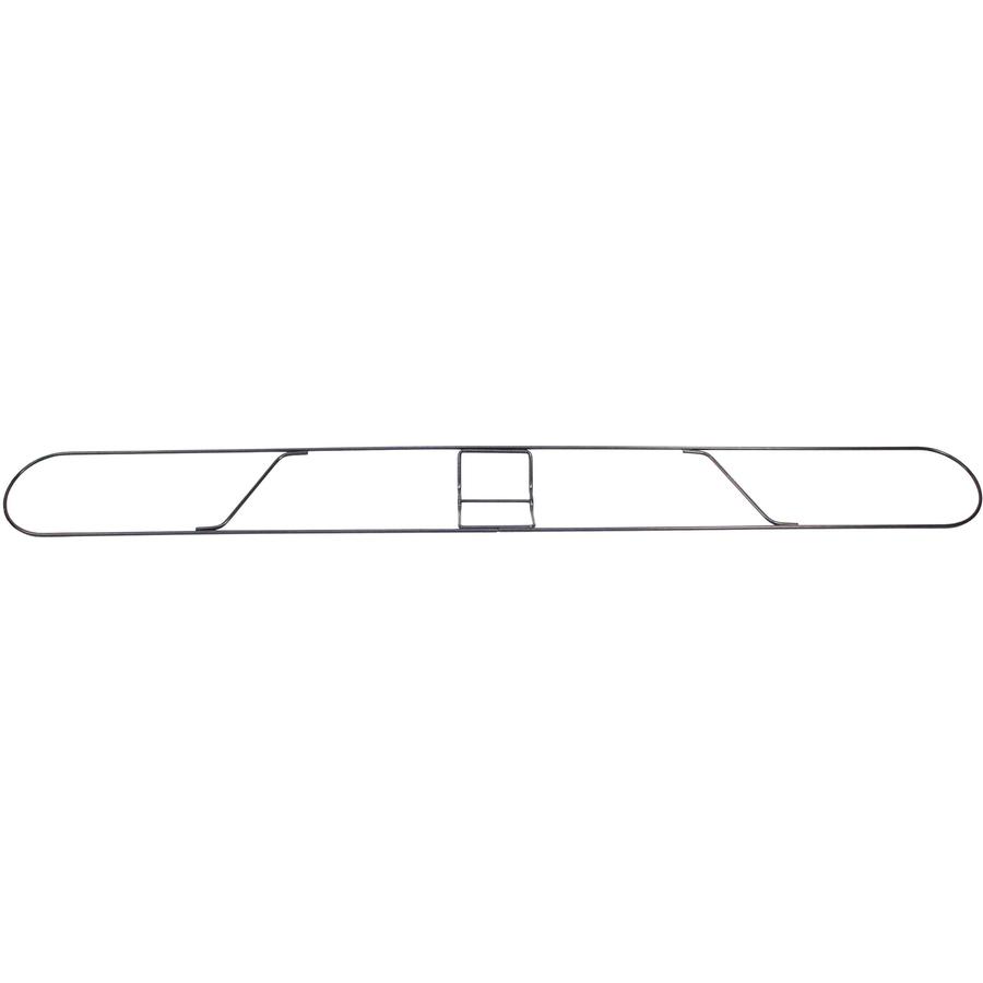 Genuine Joe Clip-on Long Dust Mop Frame - Rust Resistant, Clip, Galvanized - Metallic - 1 Each. Picture 3