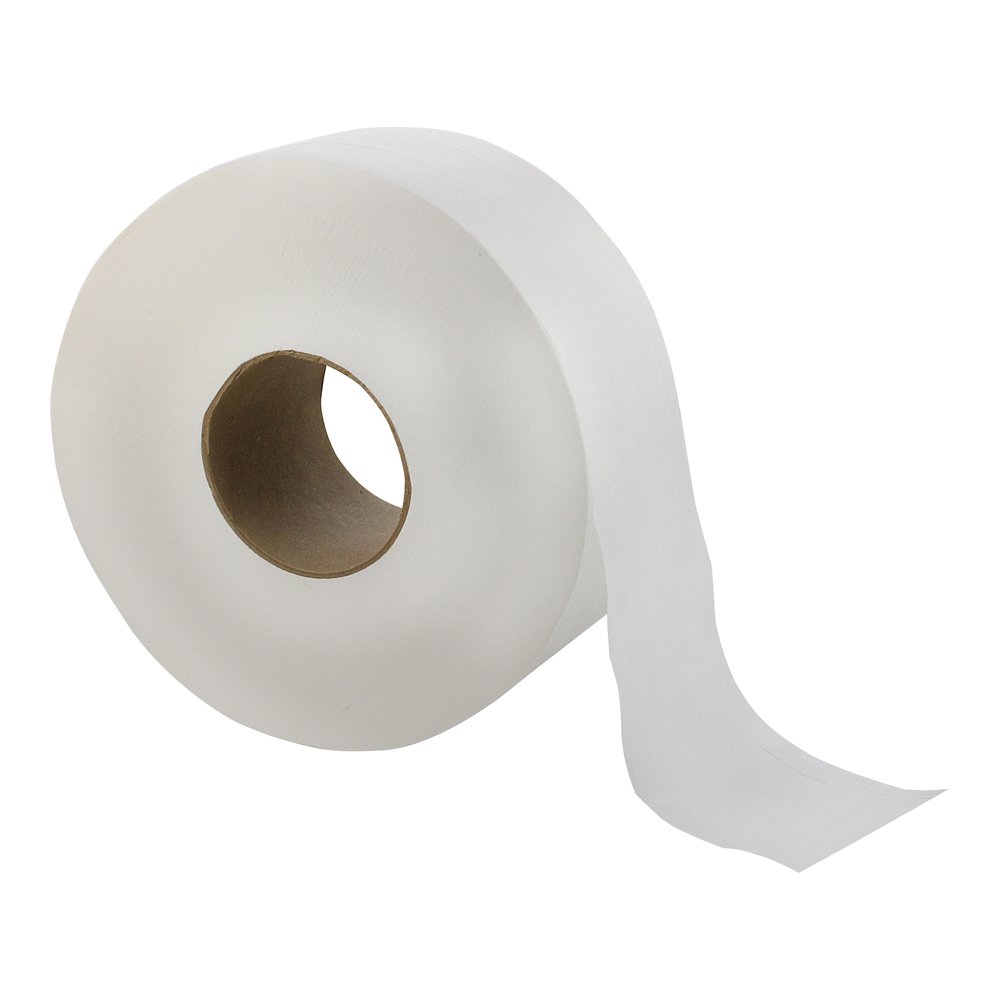Livi Solaris Paper Jumbo Bath Tissue - 2 Ply - 3.30" x 1000 ft - White - Virgin Fiber - 12 / Carton. Picture 4