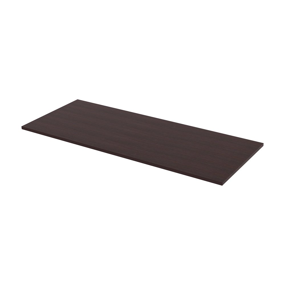 Lorell Training Tabletop - Espresso Rectangle, Laminated Top - Adjustable Height - 72" Table Top Width x 30" Table Top Depth x 1" Table Top Thickness - Assembly Required - 1 Each. Picture 8