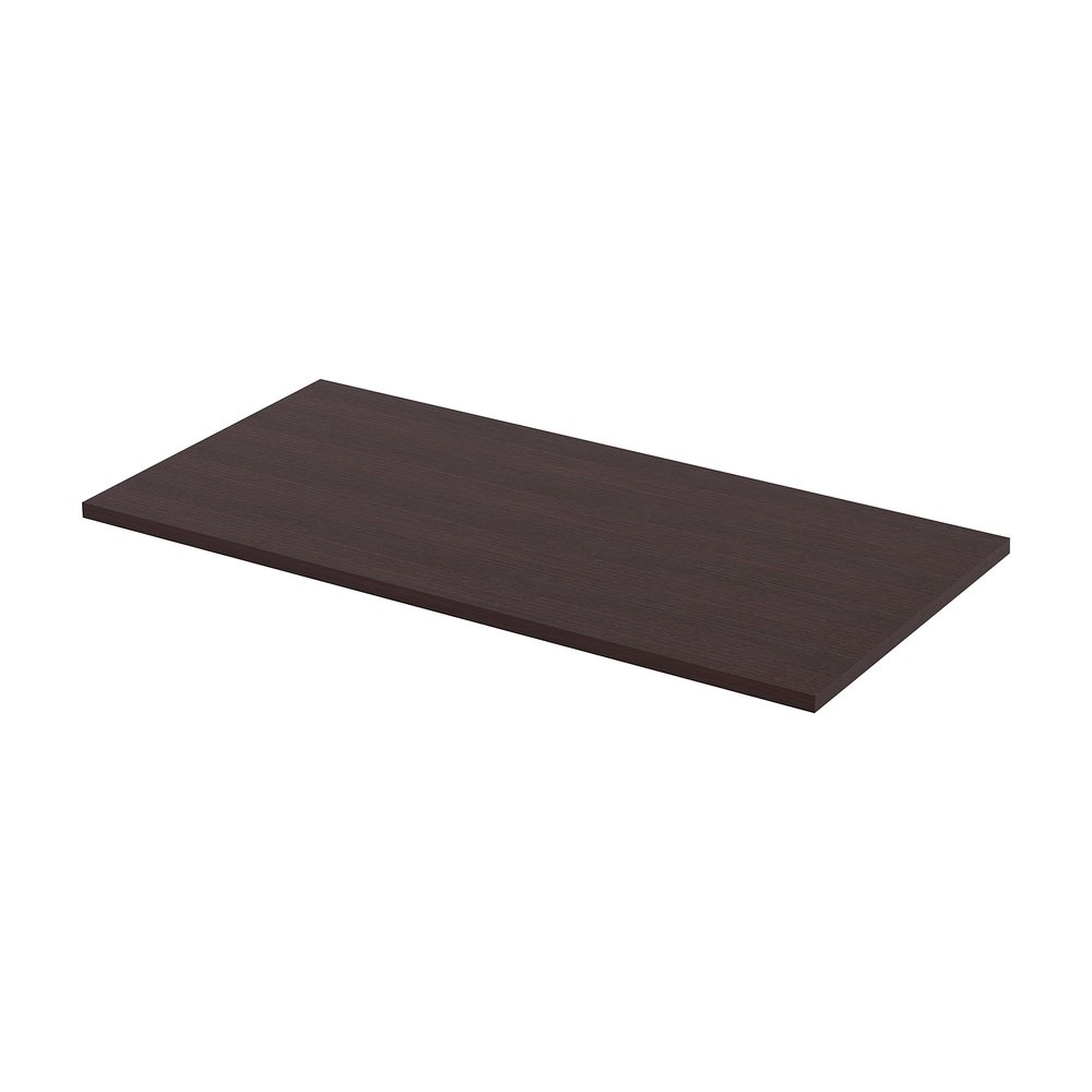 Lorell Training Tabletop - Espresso Rectangle, Laminated Top - Adjustable Height - 48" Table Top Length x 24" Table Top Width x 1" Table Top Thickness - Assembly Required - 1 Each. Picture 10