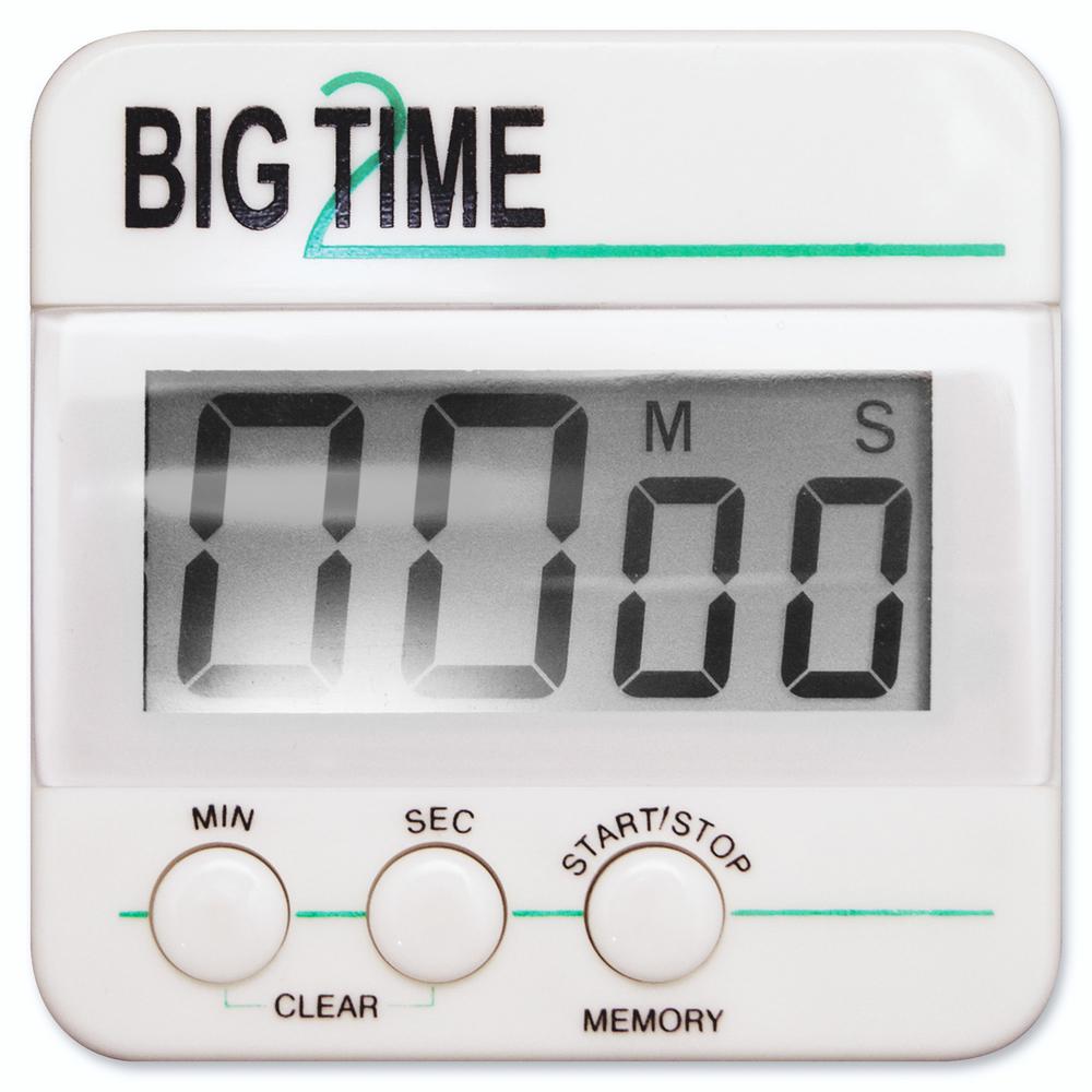 Ashley Big Time Digital Timer - Desktop - For Sports - White, Black. Picture 2