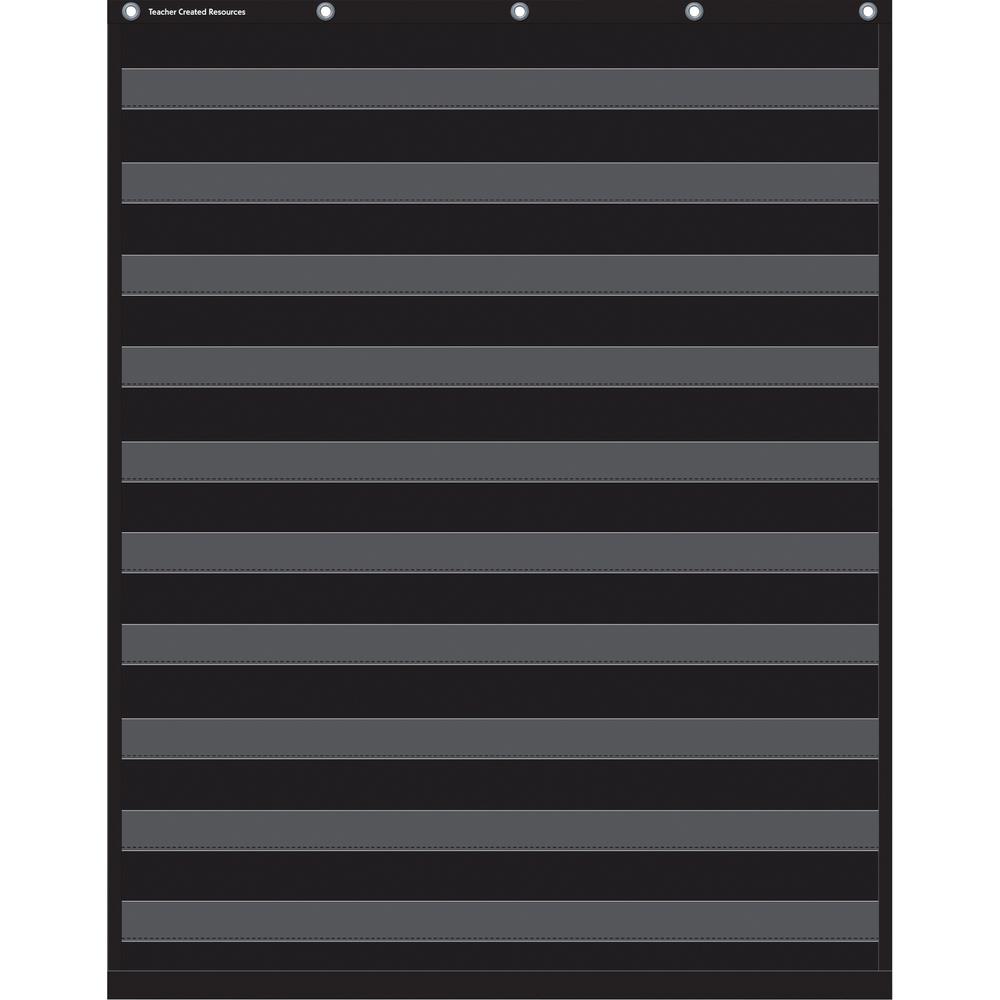 Teacher Created Resources Black 10 Pocket Chart - Theme/Subject: Learning - Skill Learning: Chart - 1 Each. Picture 3
