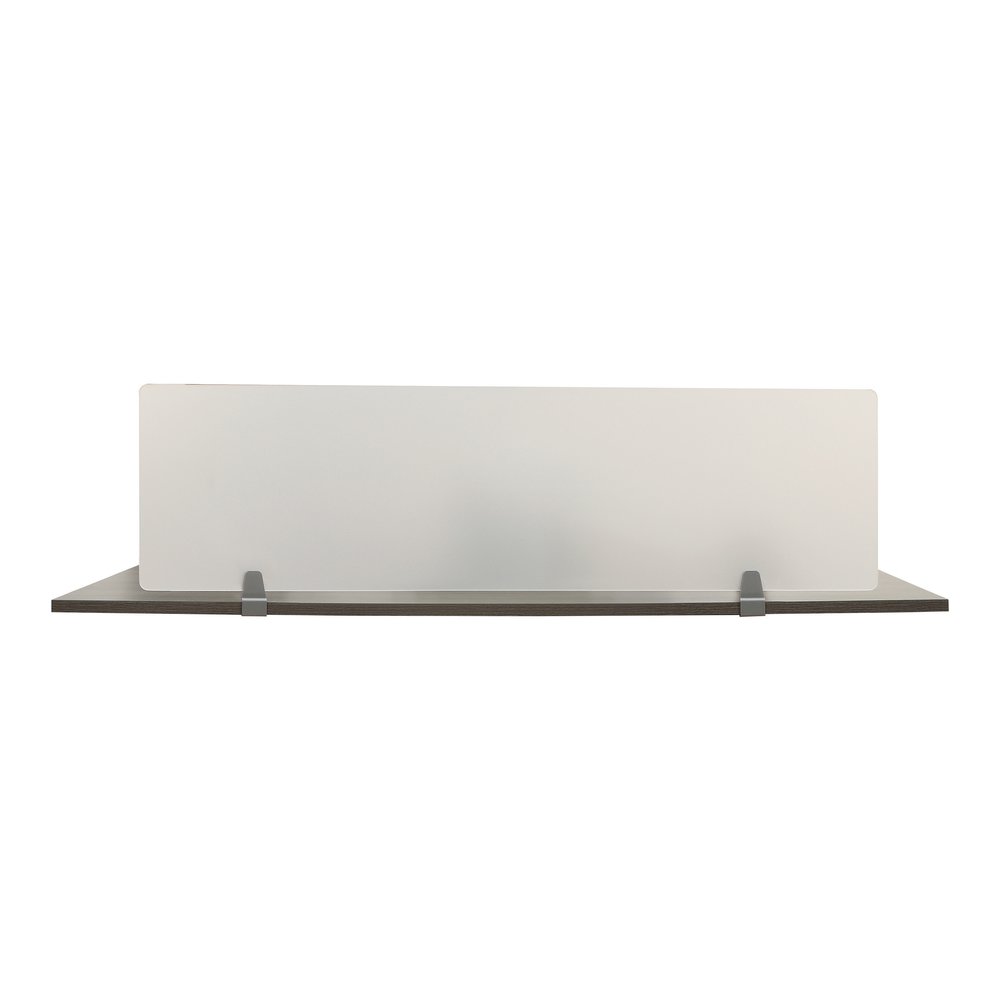 Lorell Relevance Series Modesty/Privacy Panel - 49.2" Width x 15.7" Height - Clear - 1 Each. Picture 7