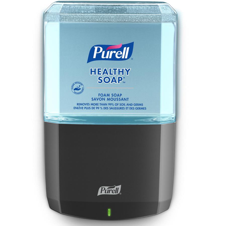 PURELL&reg; Soap Dispenser - Automatic - 1.27 quart Capacity - Touch-free, Refillable, Wall Mountable - Graphite - 1 Each. Picture 2