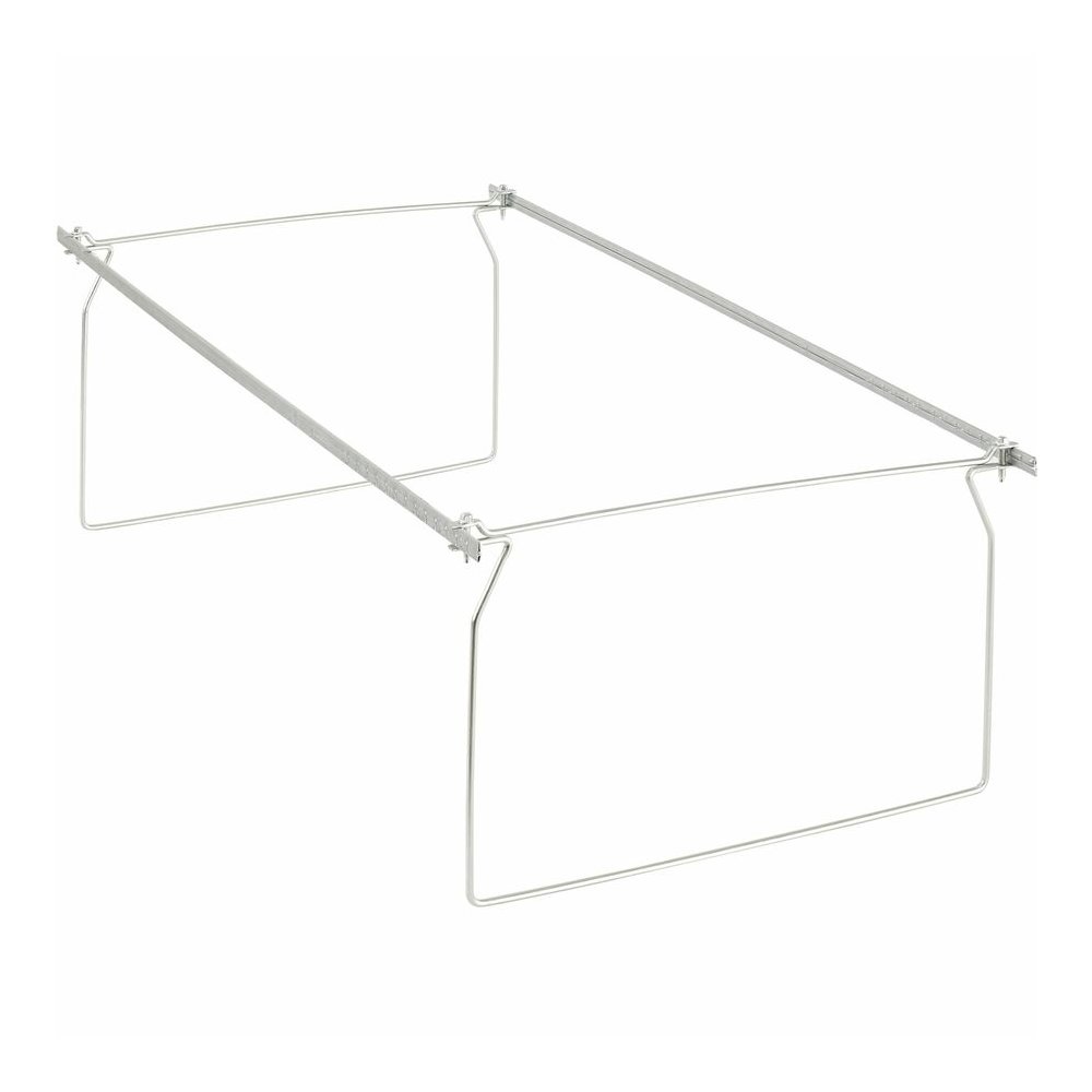 Business Source Premium File Folder Frames - Legal - Metal - Stainless Steel - 6 / Box. Picture 5