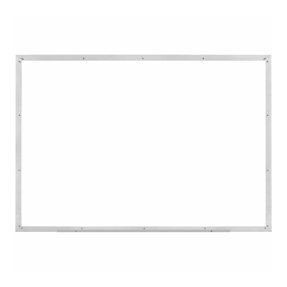 Lorell Dry-erase Board - 36" (3 ft) Width x 24" (2 ft) Height - White Styrene Surface - White Aluminum Frame - Rectangle - 1 Each. Picture 6
