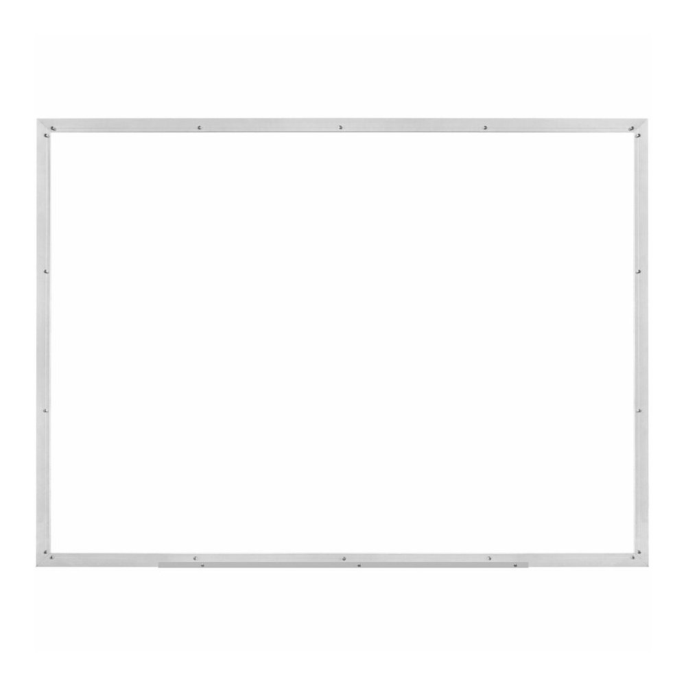 Lorell Dry-erase Board - 48" (4 ft) Width x 36" (3 ft) Height - White Styrene Surface - White Aluminum Frame - Rectangle - 1 Each. Picture 8
