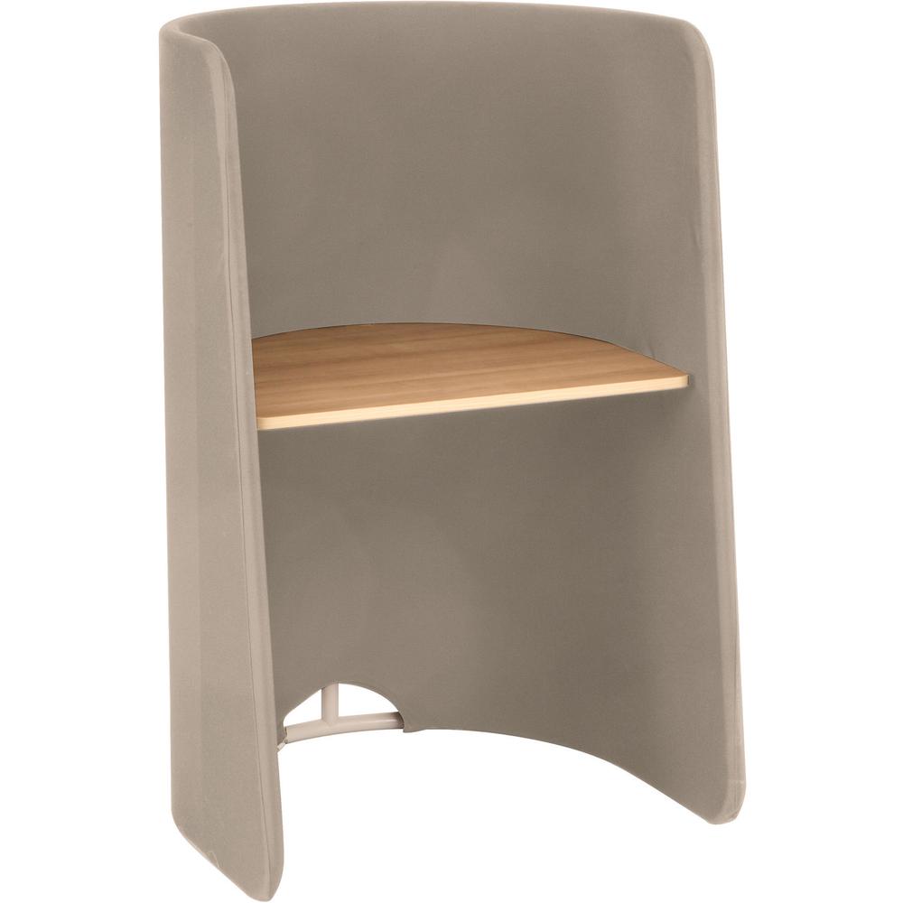 Safco Roam Touchdown Workstation - Beech Rectangle, Laminated Top x 34" Table Top Width x 24" Table Top Depth - 51.50" Height x 33" Width x 30" Depth - Assembly Required - 1 Each. Picture 2