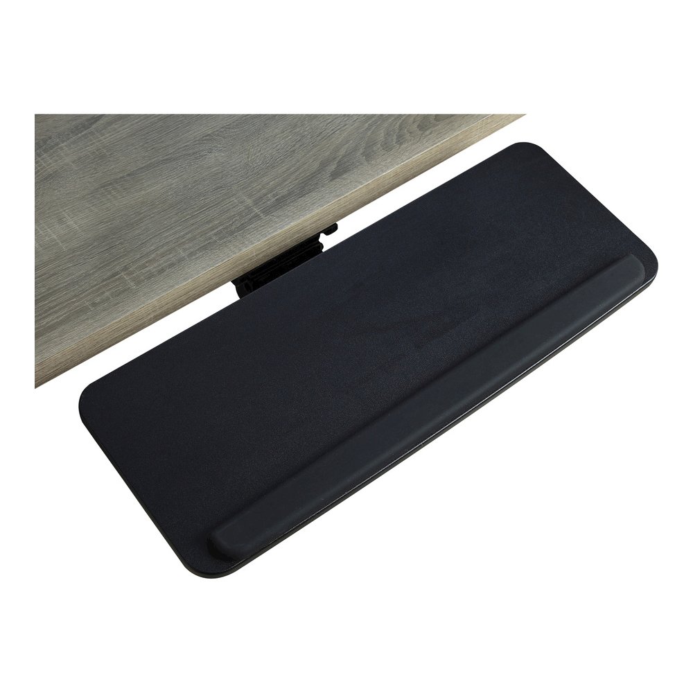 Lorell Universal Keyboard Tray - 5" Height x 10.9" Width - Black - 1 Each. Picture 10