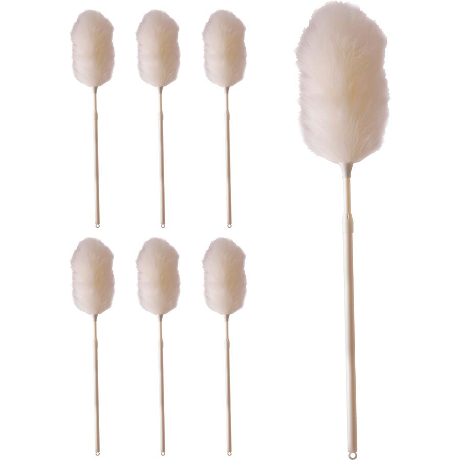 Ettore Lightweight Lambswool Duster - Lamb's Wool Bristle - 42" Handle Length - 6 / Carton. Picture 3
