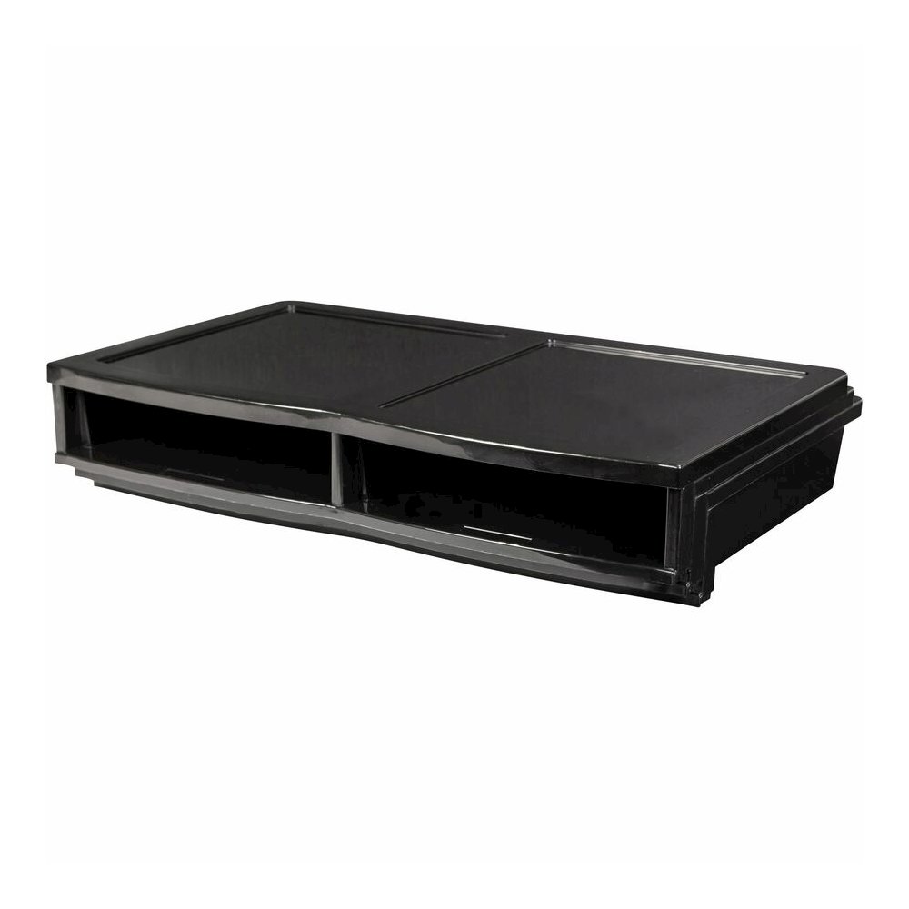 Storex Quick Stack 6-sorter Organizer - 500 x Sheet - 6 Compartment(s) - Compartment Size : 8.75" x 11.50" x 2" - 8.70" Height x 13.60" Width20.50" Length - Black - Plastic - 1 Each. Picture 9