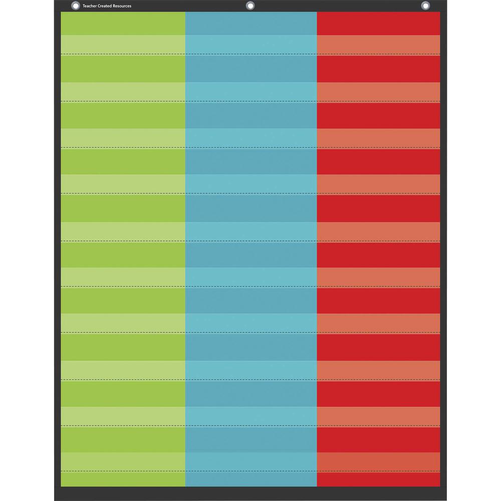 Teacher Created Resources 3 Column Pocket Chart - Theme/Subject: Learning - 1 Each. Picture 3