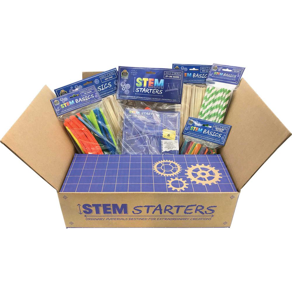 Teacher Created Resources STEM Starters Zip Line Kit - Project, Student, Education, Craft - 4" Height x 11" Width x 13.50" Length - Multi - 1 Kit. Picture 2
