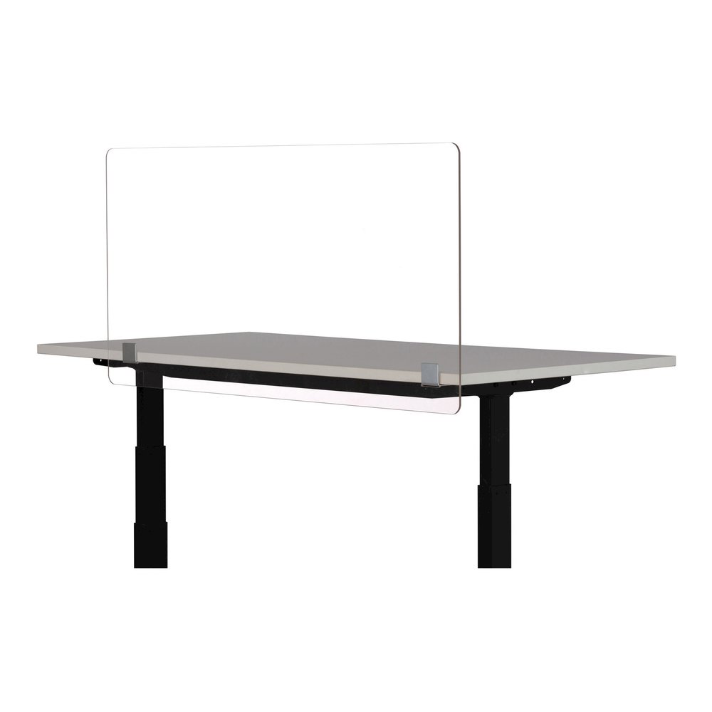 Safco Desktop Privacy & Wellness Panel - Clear - Acrylic. Picture 2