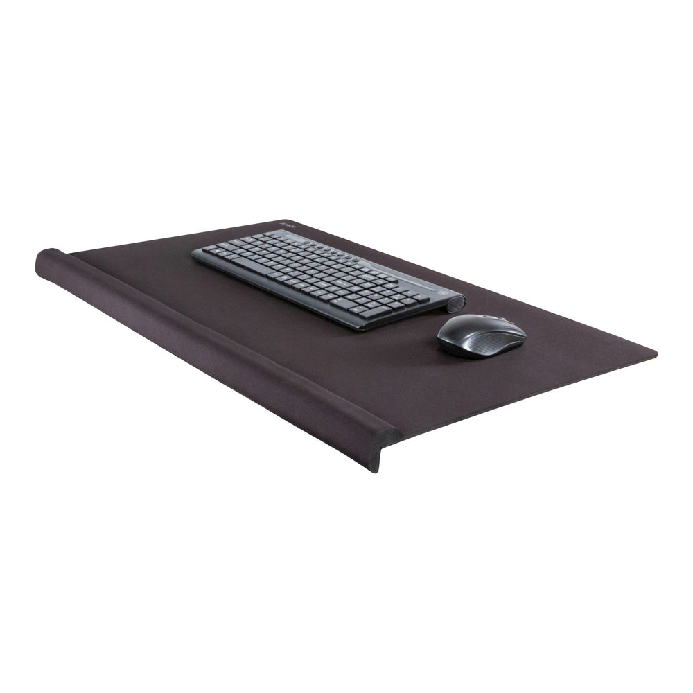 Allsop ErgoEdge Deskpad - Rectangular - 16.5" Width x 29.5" Length - Fabric, Foam - Black. Picture 2