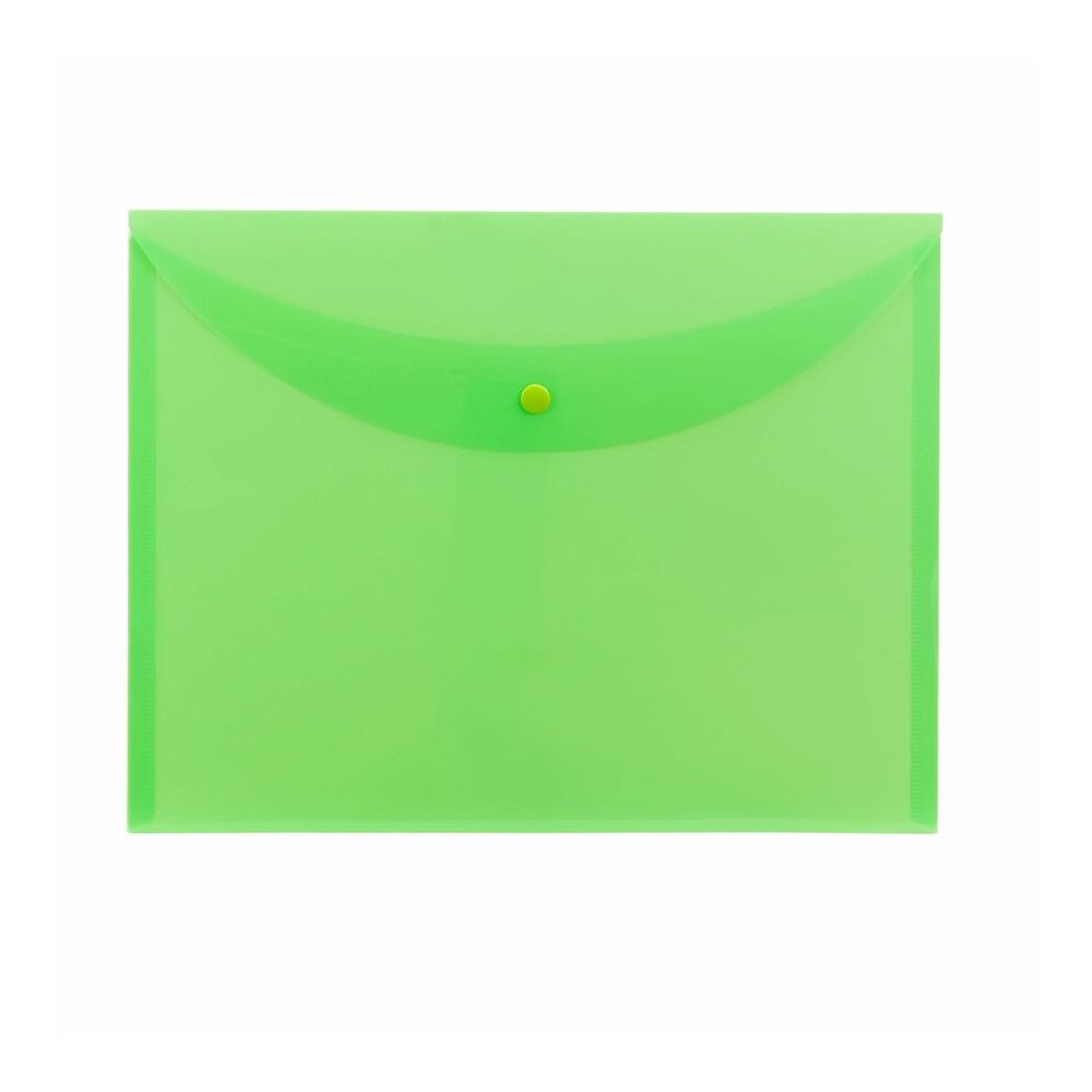 Smead Letter Filing Envelope - 8 1/2" x 11" - Green - 10 / Box. Picture 4