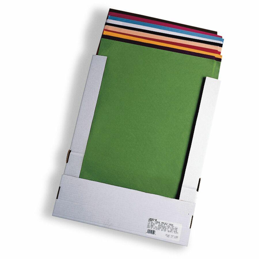 KolorFast Tissue Project Box - Wrapping, Artwork, Gift - 30" Height x 20" Width - Assorted - 240 / Pack. Picture 4