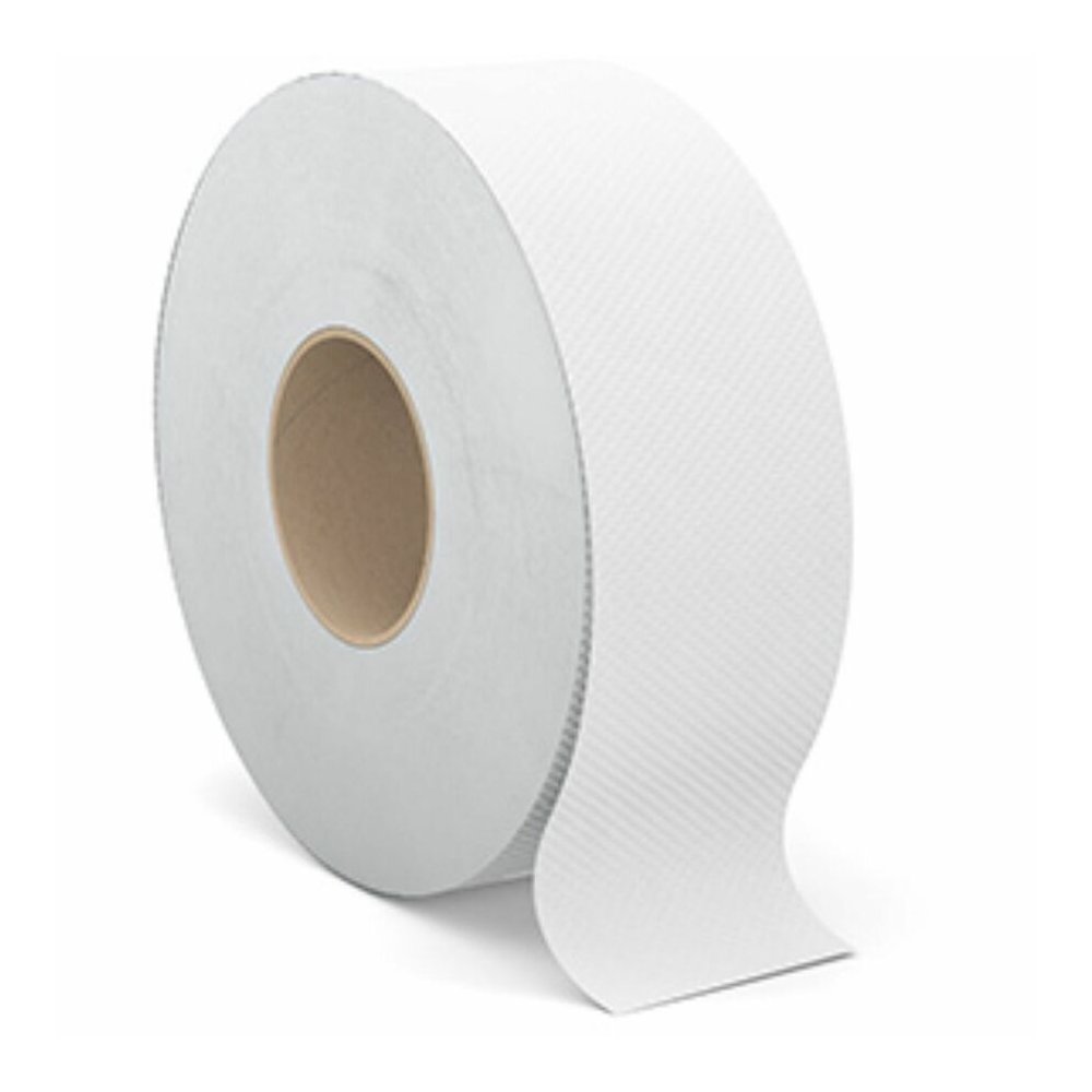 Cascades PRO Select Jumbo Toilet Paper - 2 Ply - 3.30" Width x 1000 ft Length - White - Fiber - 12 / Carton. Picture 2