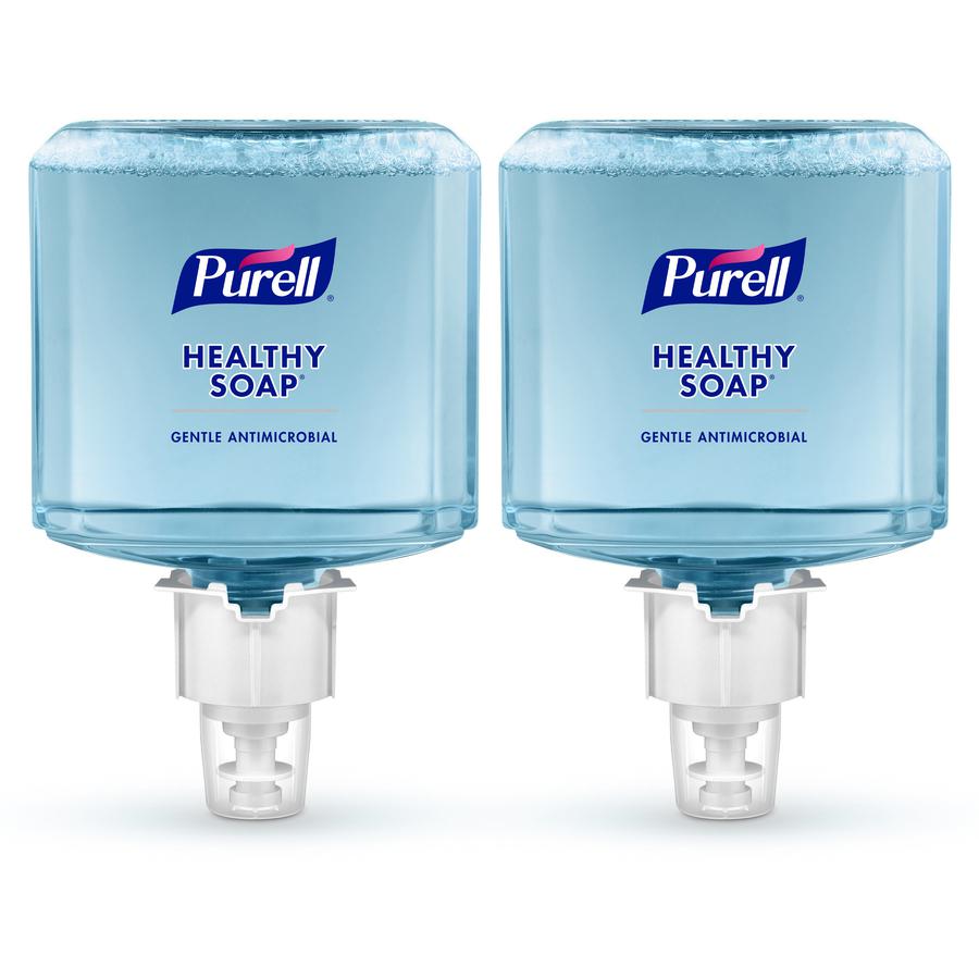 PURELL&reg; ES6 HEALTHY SOAP™ 0.5% BAK Antimicrobial Foam - Fragrance-free Scent - 1.27 quart - Pump Bottle Dispenser - Soil Remover, Odor Remover, Kill Germs - Hand, Skin - Moisturizing - Antib. Picture 4